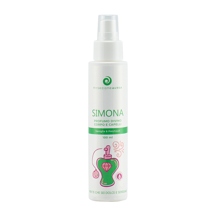 Simona - Organic Body & Hair Vanilla & Patchouli Perfume